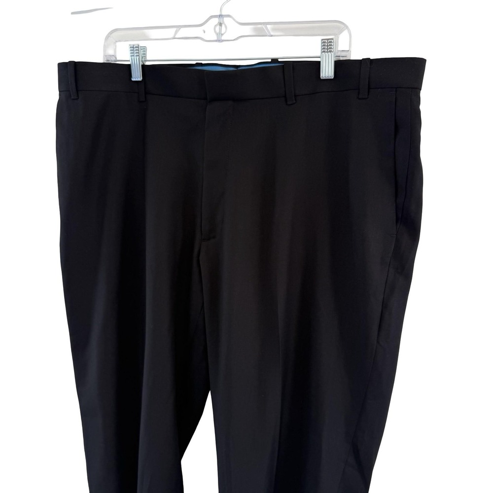 Axist Pants Mens 40x30 Black Ultra Series Straight Flat Front No Iron Dress NWT - Picture 5 of 16